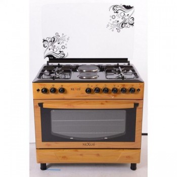 Nexus Turkey Gas Cooker Wood Finished NX 9002 (4+2)