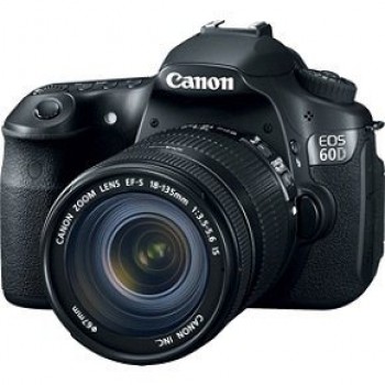 Canon EOS 60D 18 MP CMOS Digital SLR Camera with 3.0-Inch LCD and 18-135mm